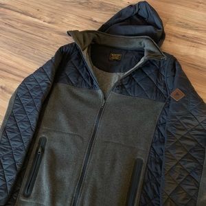 Burton Pierce (Black Heather/Mood Indigo) Fleece